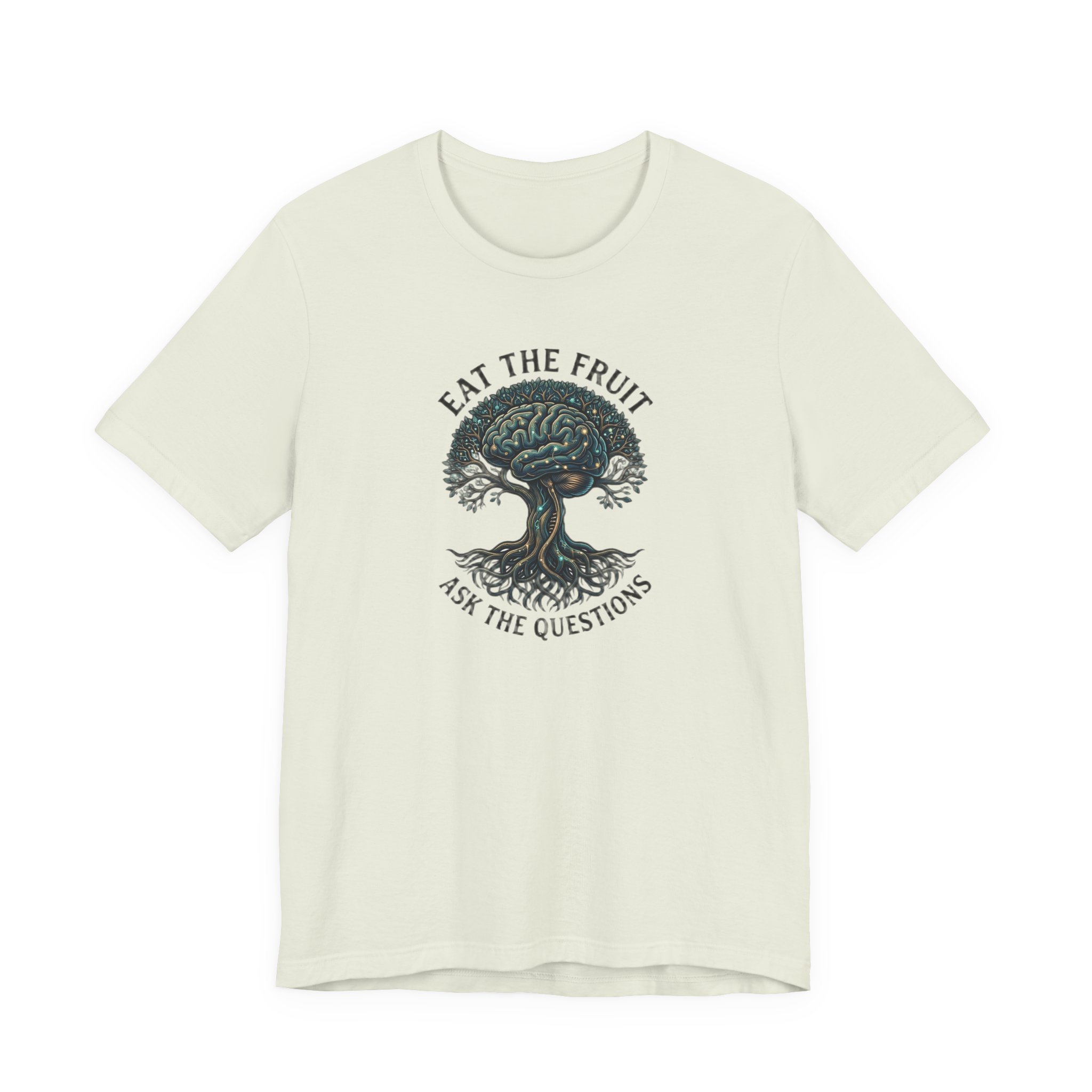 Eat the Fruit Tee — "Eat the fruit...ask the questions" Short Sleeve T‑Shirt - Image 5