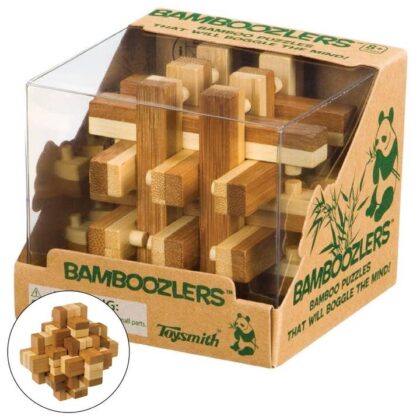 wooden strategy puzzle in box