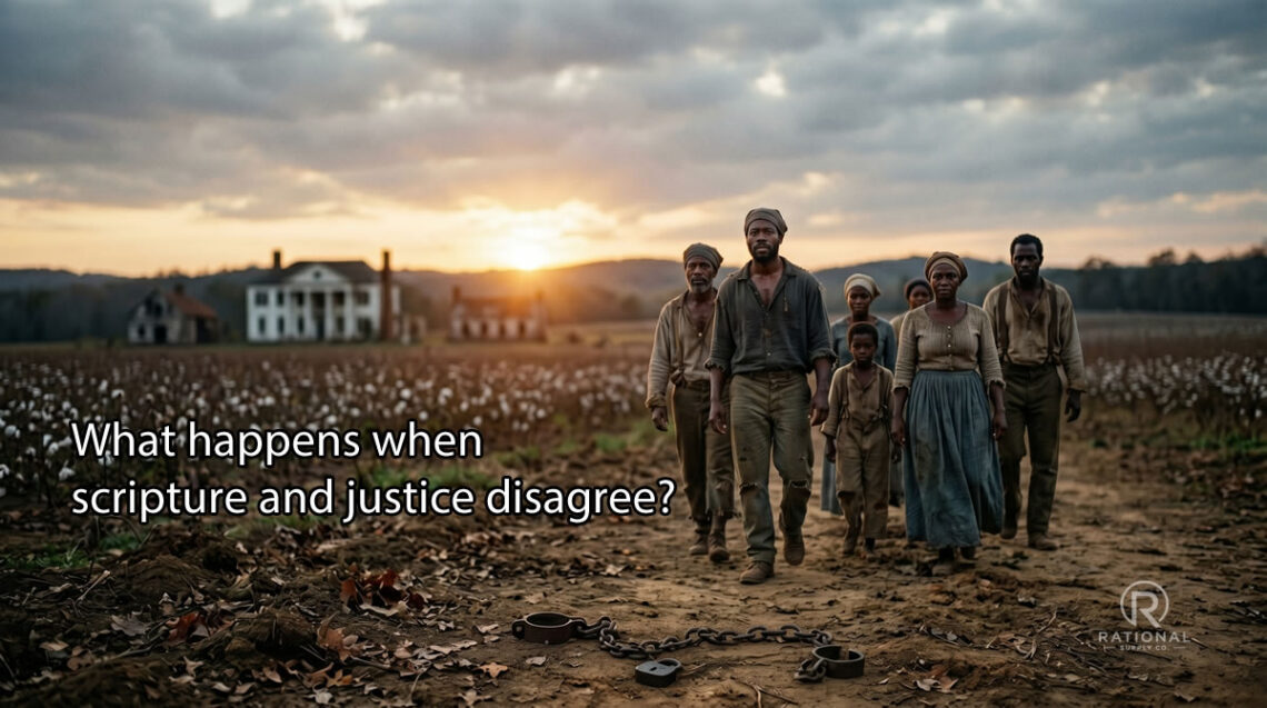 slavery and scripture - how were the slaves really freed?