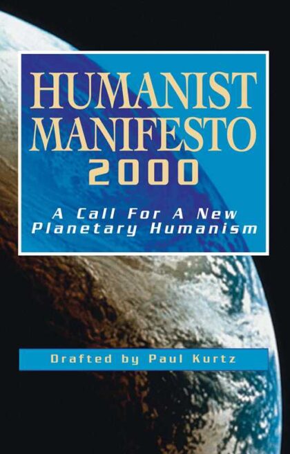 Cover of Humanist Manifesto 2000: A Call for a New Planetary Humanism by Paul Kurtz