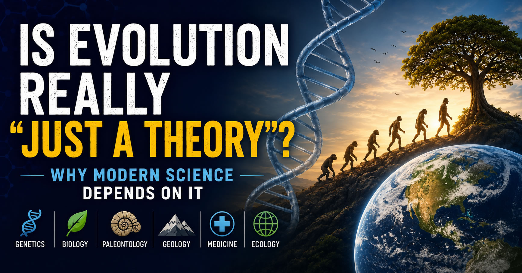 Is Evolution Really “Just a Theory”? Why Modern Science Depends on It.