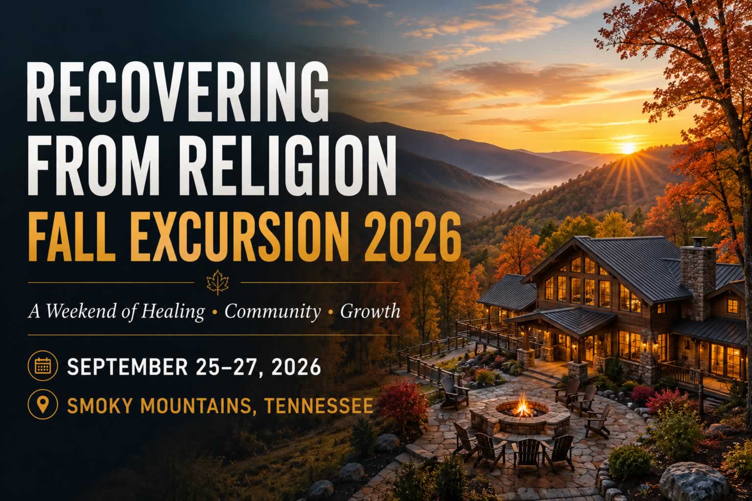 recovering from religion banner and logo