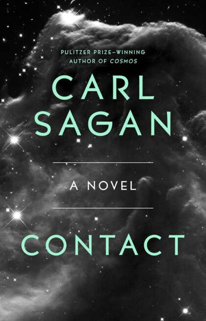 Contact by Carl Sagan science fiction novel book cover