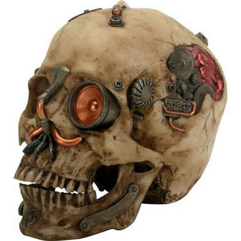 Steampunk Machine Skull Head - RX920 - Image 2