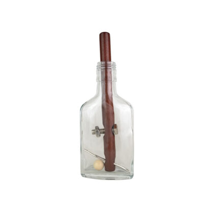 Grecian Bottle glass puzzle shown intact, out of box