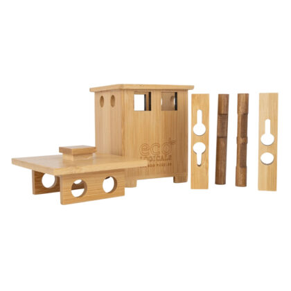 Honey Hive secret box with pegs removed mid-solve